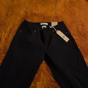 Navy blue skinny pants